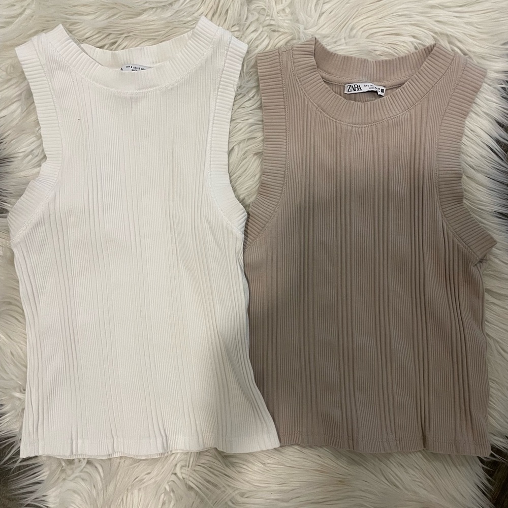 Zara tank tops
